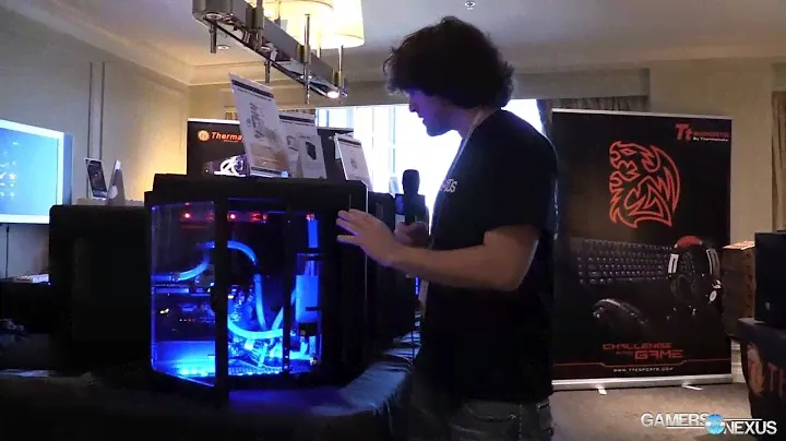 Thermaltake Urban T81 & Core V71 Gaming PC Cases Hands-On | CES 2014