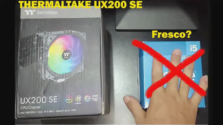 REVISANDO Thermaltake UX200SE. (guía instalación)