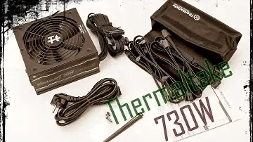 Thermaltake Smart SE Modular 730W Hungarian Unboxing