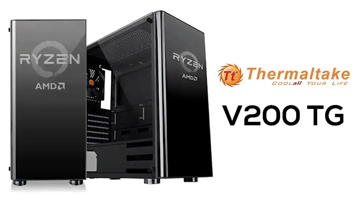 UNBOXING Thermaltake V200 TG Ryzen en Español!