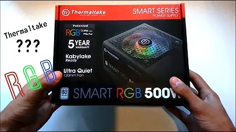 ЛУЧШИЙ БЛОК ПИТАНИЯ??? Thermaltake Smart RGB 500W
