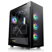 Корпус Thermaltake Divider 500 TG ARGB Midi Tower Без БП чёрный, CA-1T4-00M1WN-01