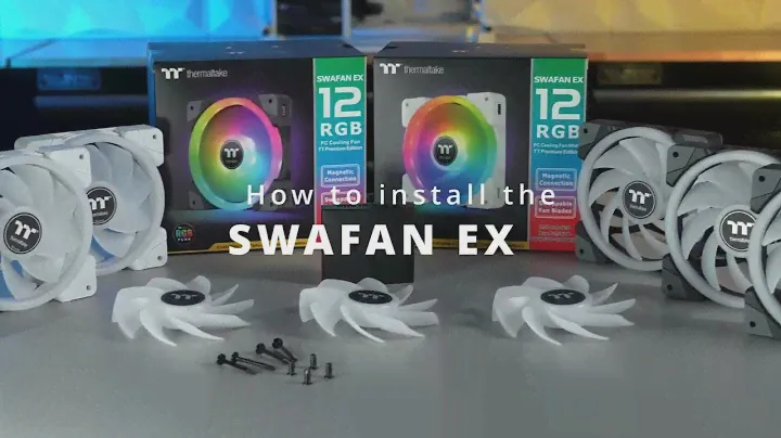 SWAFAN EX12/ EX14: How to install SWAFAN EX12/ EX14 Fans for CASE | RADIATOR