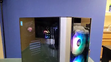 Ryzen 7 5800x 4.9GHz OC in ThermalTake Level 20 MT ARGB Case Chassis