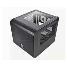 Корпус miniITX THERMALTAKE Core V1, Mini-Tower, без БП, черный [950516]
