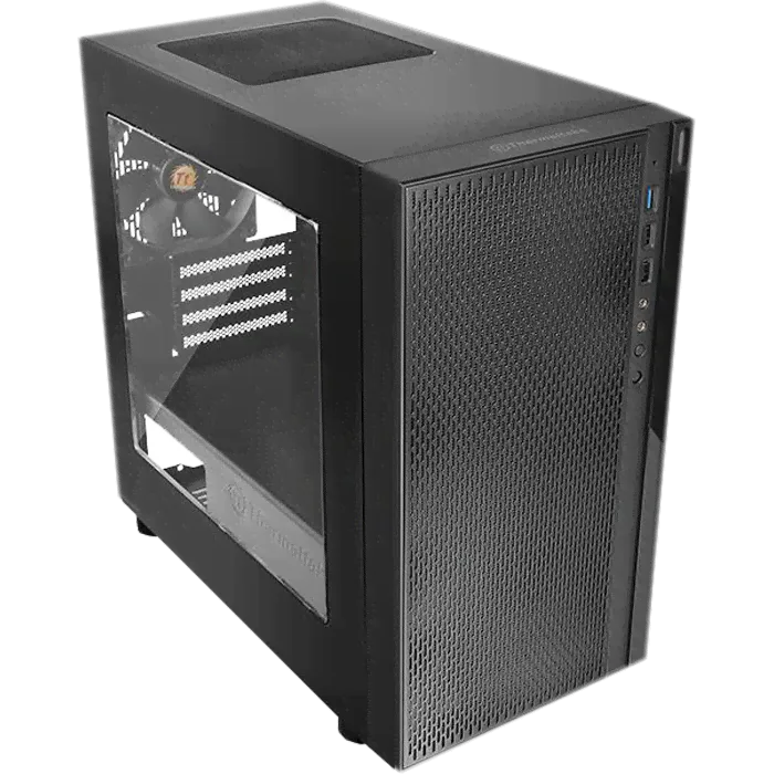 Корпус MicroATX Minitower Thermaltake Versa H18 CA-1J4-00S1WN-00 Black
